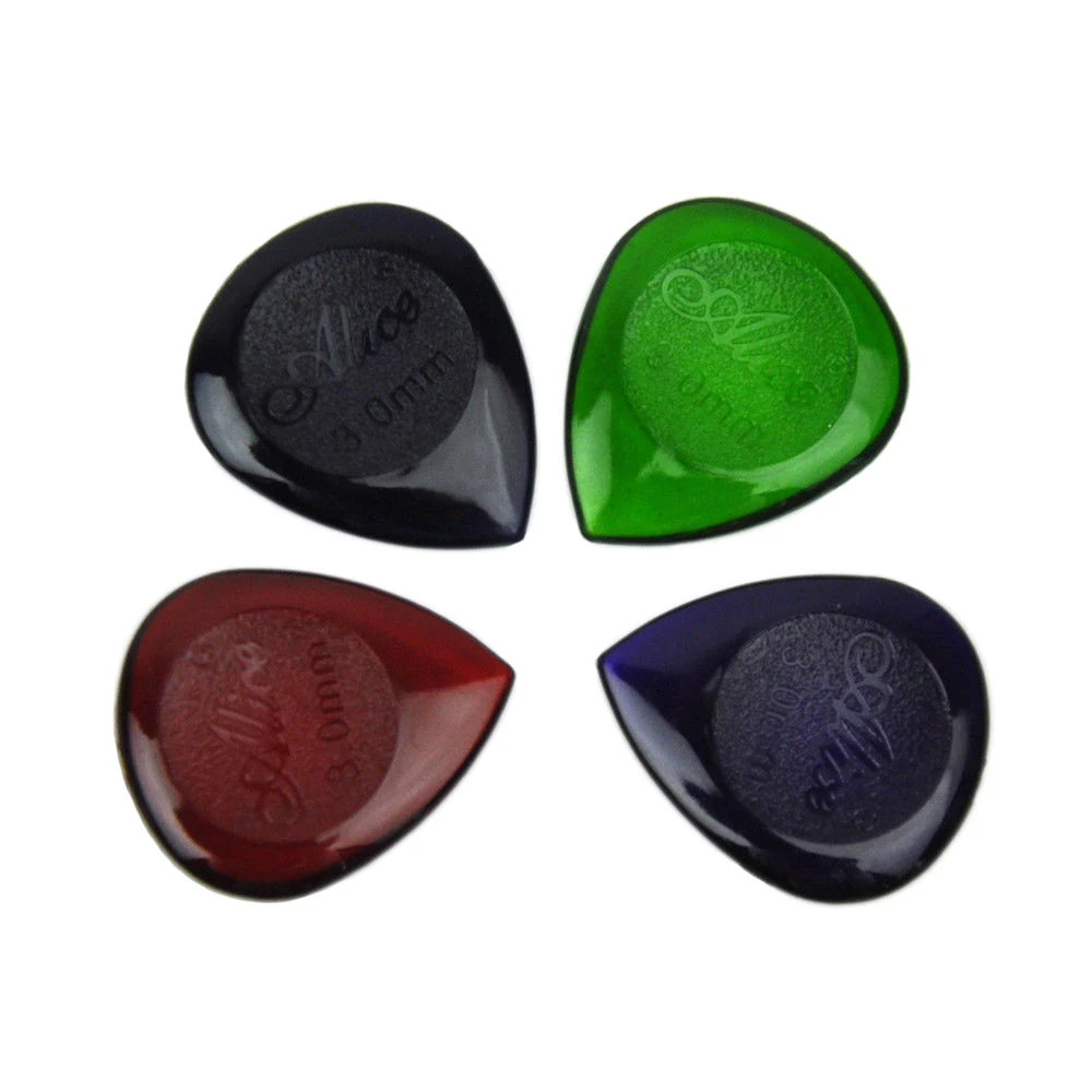 Набор 100 шт. тяжелые маленькие каплевидные медиаторы смешанных цветов для бас