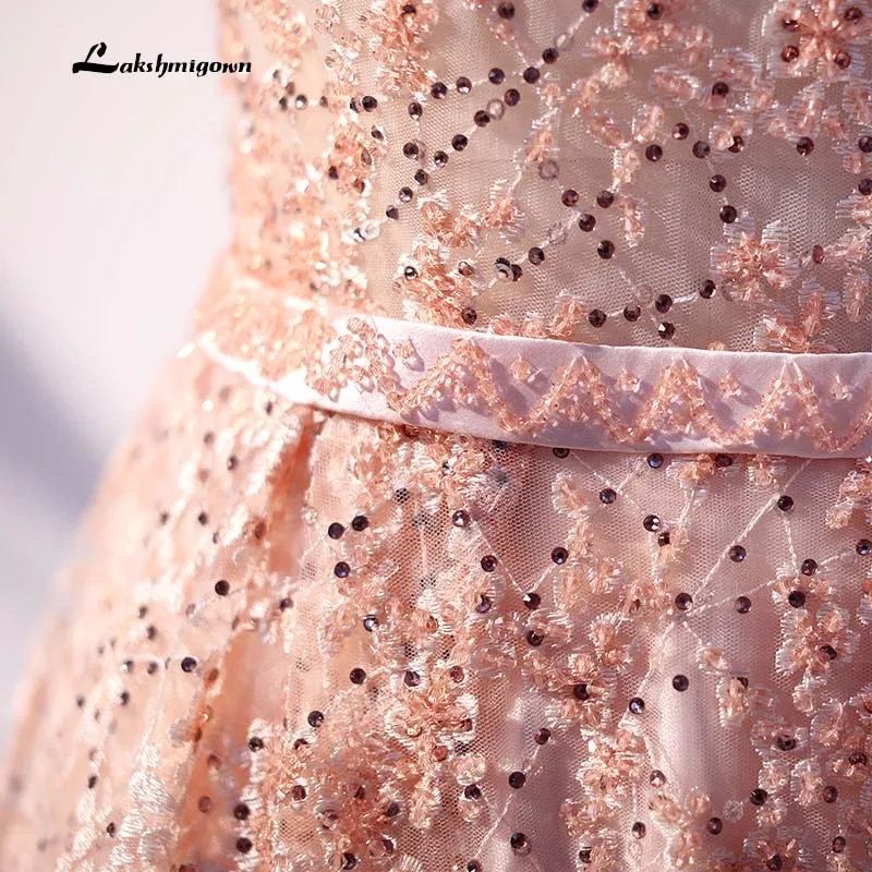 

Elegant Lace beading Formal Evening Dresses 2020 Long cape sleeves Evening Gown Vestido De Noiva