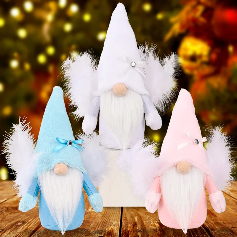 

Christmas Faceless Gnome Doll Christmas Tree Pendant Ornament Christmas Decorations for Home New Year 2022 Navidad Gifts Natale