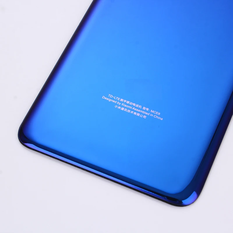 Для Xiaomi Mi Note 3 стеклянная крышка батареи Крышка корпуса двери Замена запасные