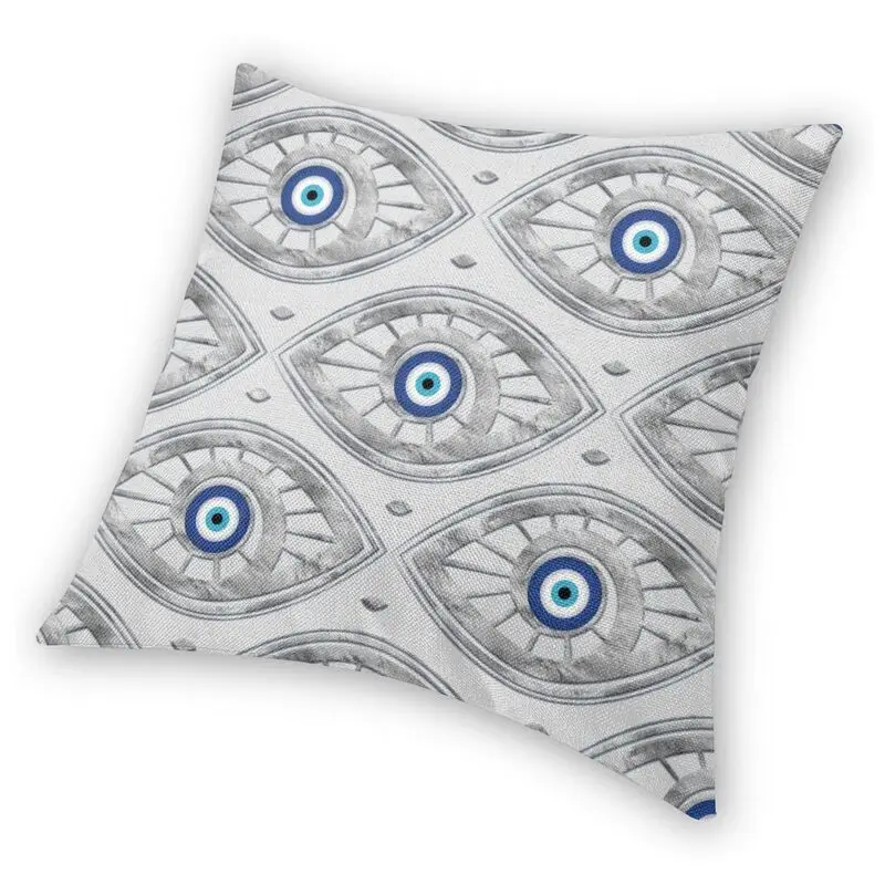 Греческие матаки матиазма с изображением сглаза наволочка для подушки домашние