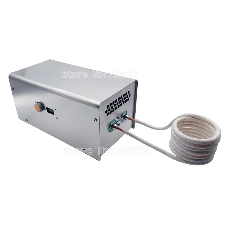2000W ZVS 220V digital induction heating machine melting gold and silver furnace quenching annealing +crucible +pump | Инструменты