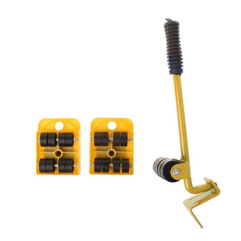 

Heavy Duty Furniture Lifter Transport Shifter Saving Hand Tool Set Suitable for Sofas, Adjustable Height