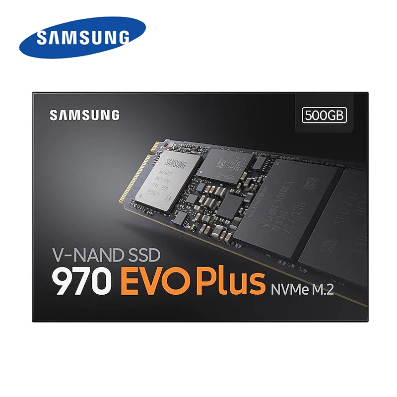 Карта памяти Samsung 970 EVO PLUS M.2 SSD 250 Гб/500 Гб/ 1 Тб NVMe PCIe внутренний твердотельный диск