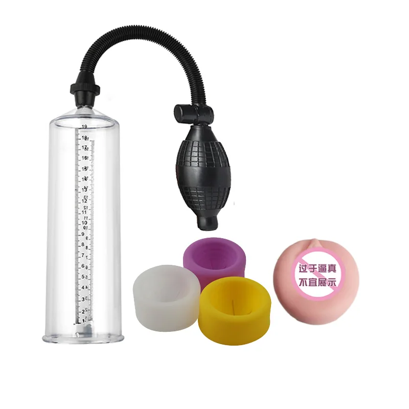 Насос для пениса вакуумный увеличитель расширитель ручной работы мужской