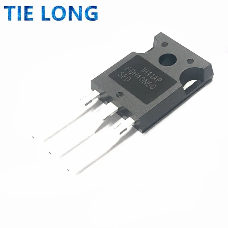 ТРАНЗИСТОР IGBT FGH40N60SFD FGH40N60 TO3P 40N60 600 в 40 А 5 шт. | Электронные компоненты и