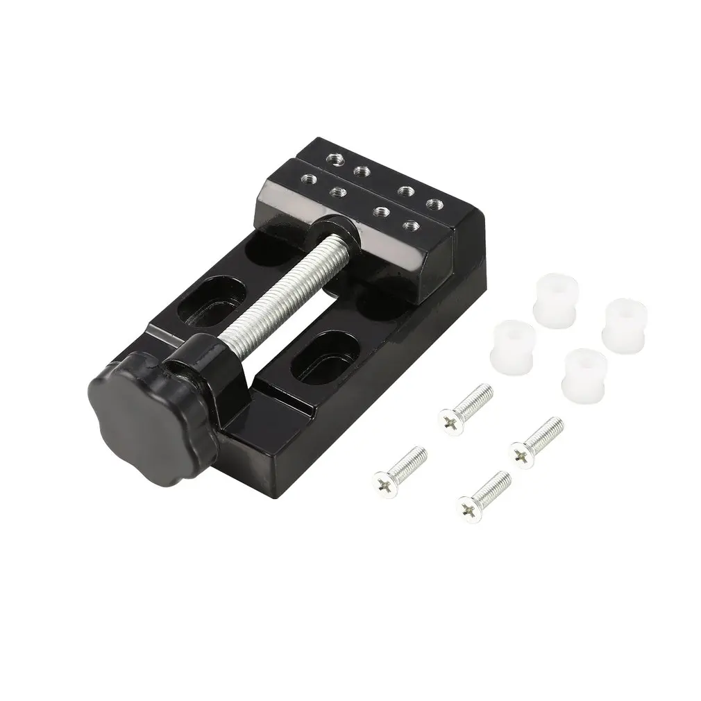 Регулируемый мини зажим для резьбы по челюсти сверлильный пресс Mayitr плоское