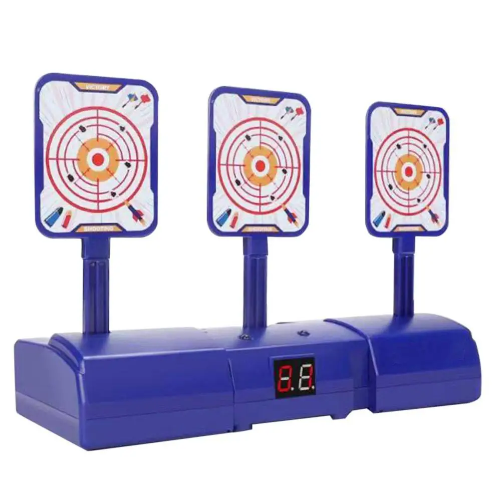 Классическая игрушечная мишень, аксессуары для пулемета Nerf, водяные пулевые пулеметы, тренировочная мишень для игры на открытом воздухе, детские игрушки, подарок на день рождения - Цвет: Electric Scoring T
