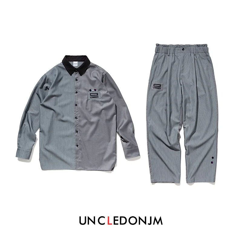 UNCLEDONJM комплект из 2 предметов для мужчин хип хоп мужской Япония Уличная