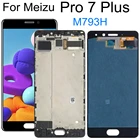 ЖК-дисплей AMOLED 5,7 дюйма для Meizu Pro7 PLUS M793H, ЖК-дисплей с сенсорным экраном и дигитайзером, Сменные аксессуары для Meizu Pro 7 plus, ЖК-дисплей