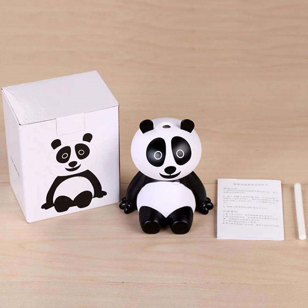 

Humidifier Essential Oil Diffuser Aroma Cool Mist For Home Office Bedroom Living room Cute Mini Panda USB Portable Air Humidfier