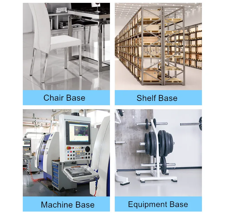 20Pcs Adjustable Foot Pad Furniture Legs Anti-slip Base Table Cabinet Leg Feet Leveler M6 Screw Metal Accessories |