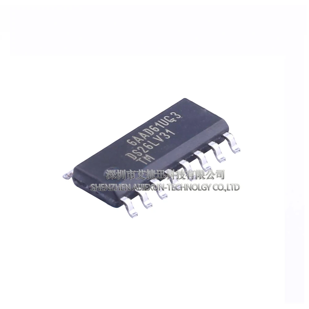 

10 pcs DS26LV31TMX/NOPB SOP-16 New and origianl parts IC chips