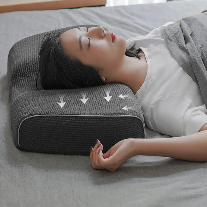 

Cervical Spine Pillow For Repairing And Energizing Vertebrae Non-patient Special Sleep Aid Orthopedic Memory Foam Travel Pillows