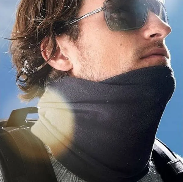 Лыжный комбинезон маска для катания на лыжах уход за лицом черная зимняя мужская