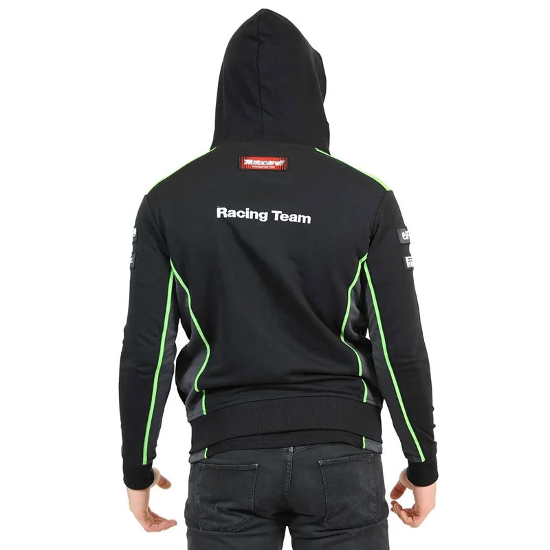 

New Men's Clothing 100% Cotton Team Hoodies Sweatshirts Motorcycle Winter Sports Jackets