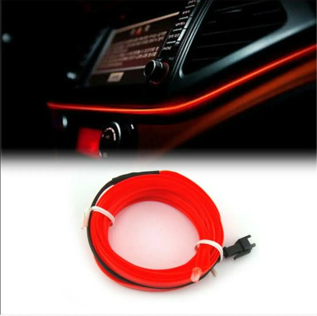 

2 м автомобильные крассветодиодный ные светильники, украшение интерьера, атмосферное освещение, аксессуары