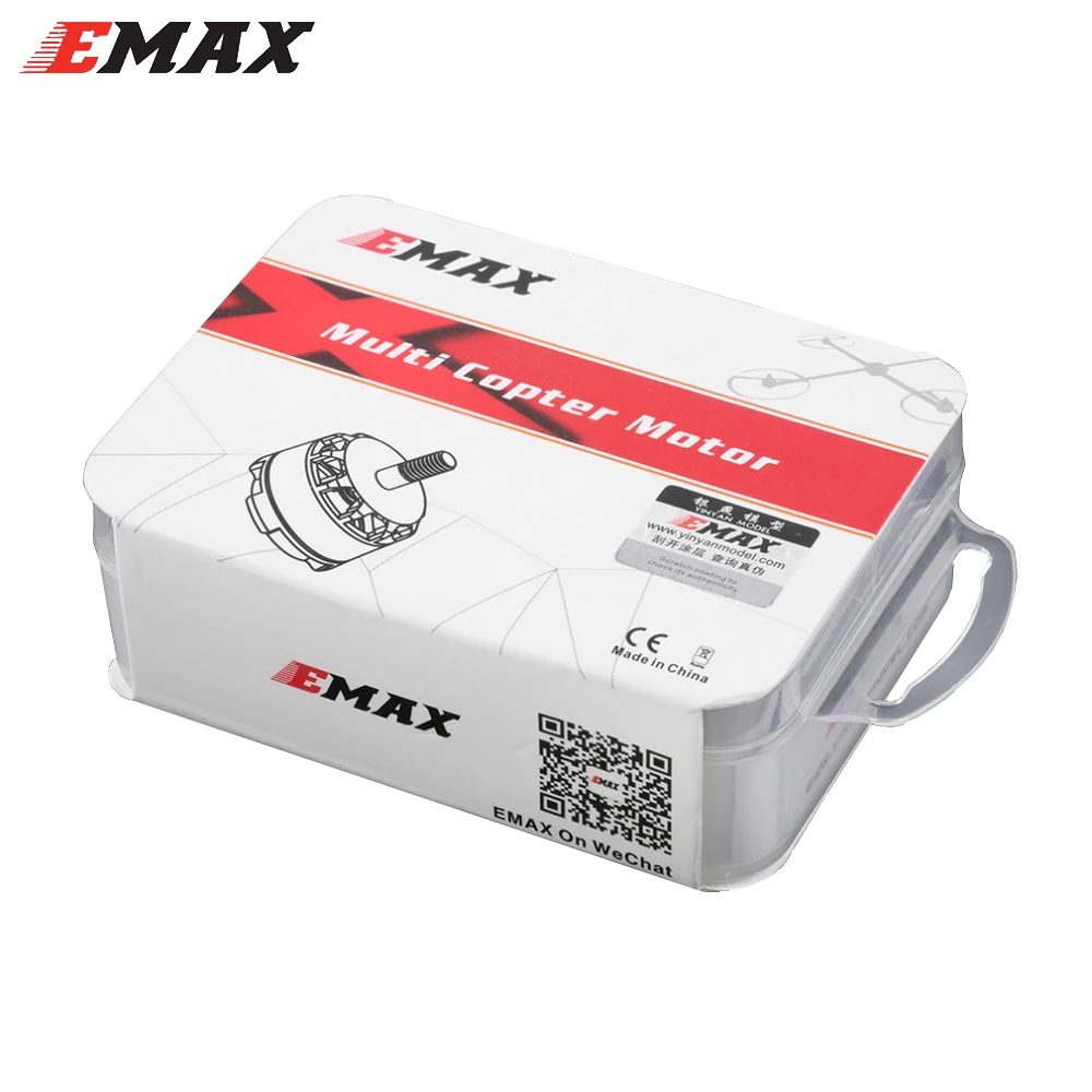 EMAX MT2206II 1500KV/1900KV CW CCW 2-4S 3MM вал бесщеточный двигатель для мультироторов