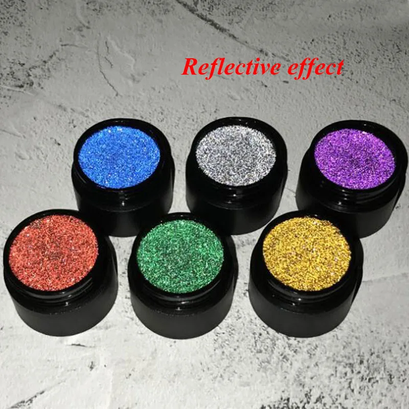 

Reflective Spider Nail Gel Nail Polish Soak Off Nail Art Gel Polish for Manicures Nail Design 1 bottle