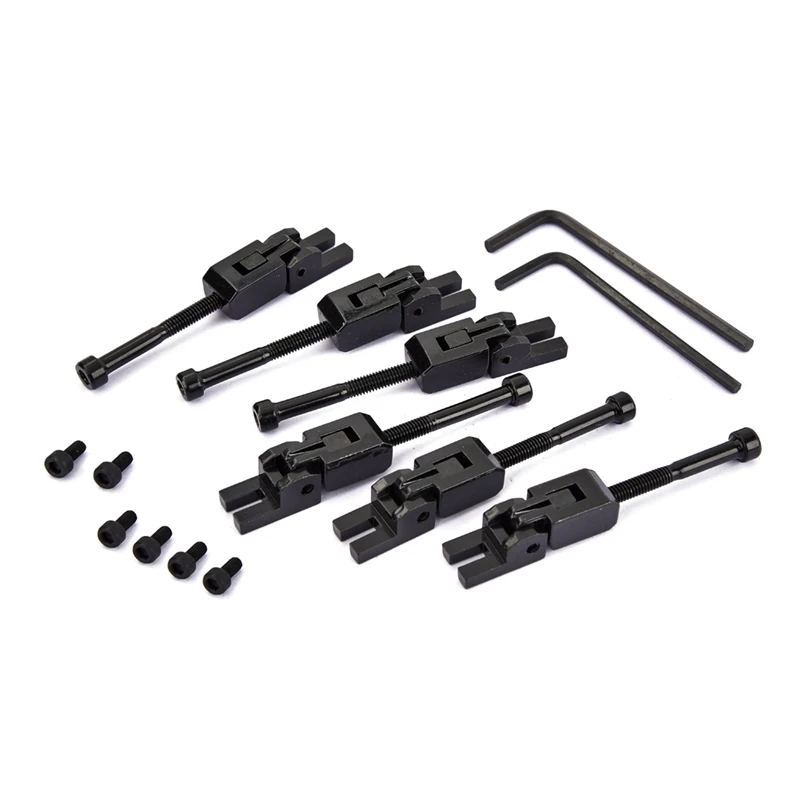 6Pcs Metal Guitar Locked String Saddles for Floyd-Rose Tremolo Bridge Parts | Спорт и развлечения