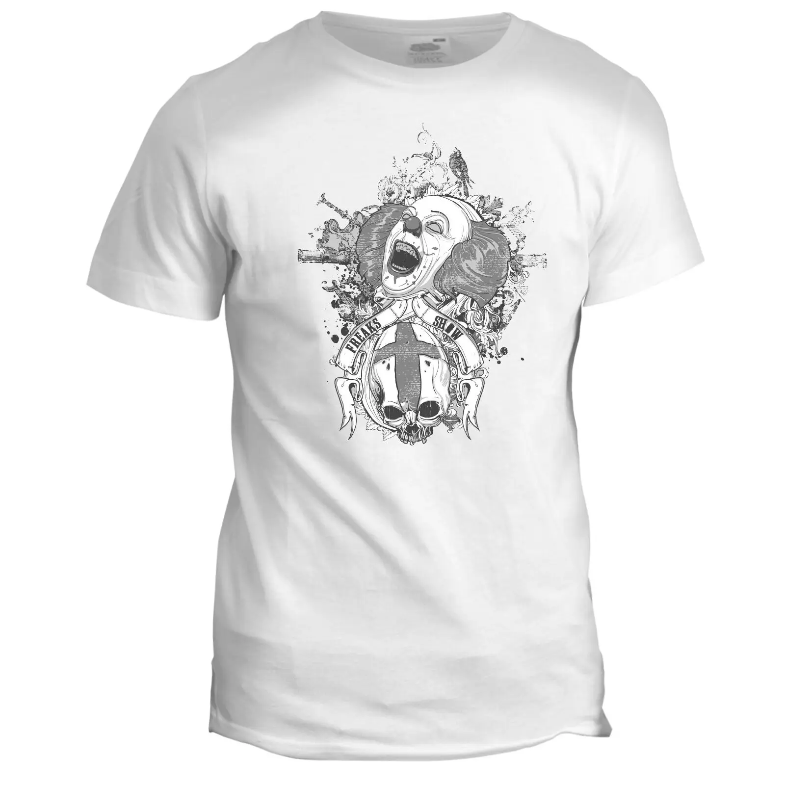 Это клоун ужас Стивен Кинг 2019 фильм страшные зомби вампир 80s футболка Новая