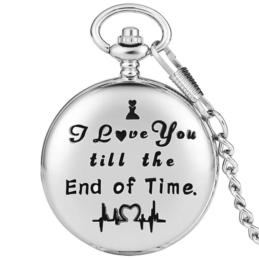 

Ladies Simple Silver Quartz Pocket Watch Men's Practical Alloy Pocket Watch Teen Roman Numeral Dial Thick Chain Pendant Watch