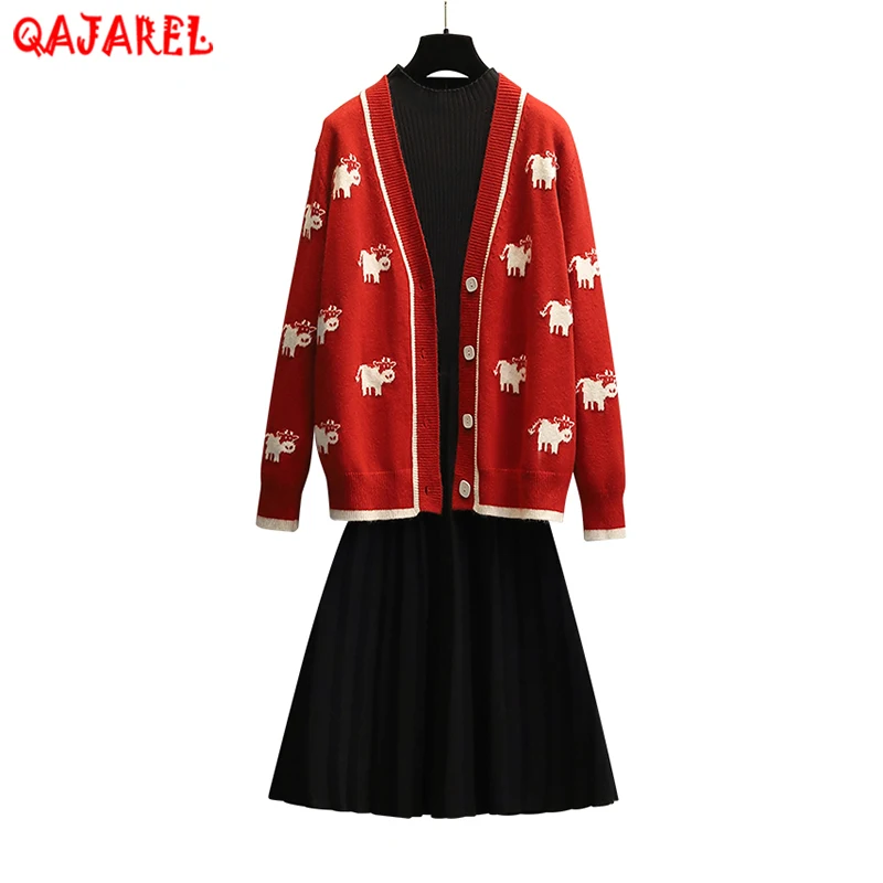 

Трикотажный Хлопковый кардиган с цветочным принтом, Осень-зима 2023