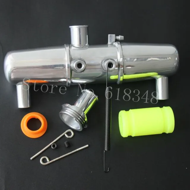 1 компл. HSP 1/8 настроенная выхлопная труба и коллектор для RC модели автомобиля