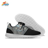 fashion new 3d character men classic shoes fashion 3d street casual low top shoes nice printed casual shoes men