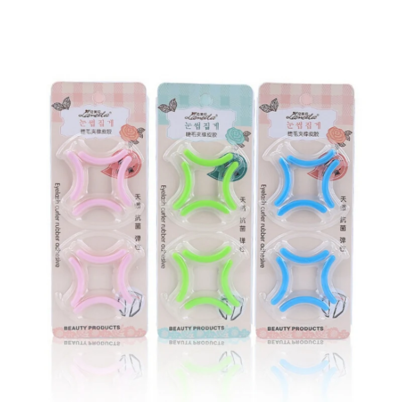 

8Pcs 3Colors Eyelash Curler Replacement Tapes Refill Rubber Pad Makeup Tool Replacement Eyelash Curler Fancy Style d1