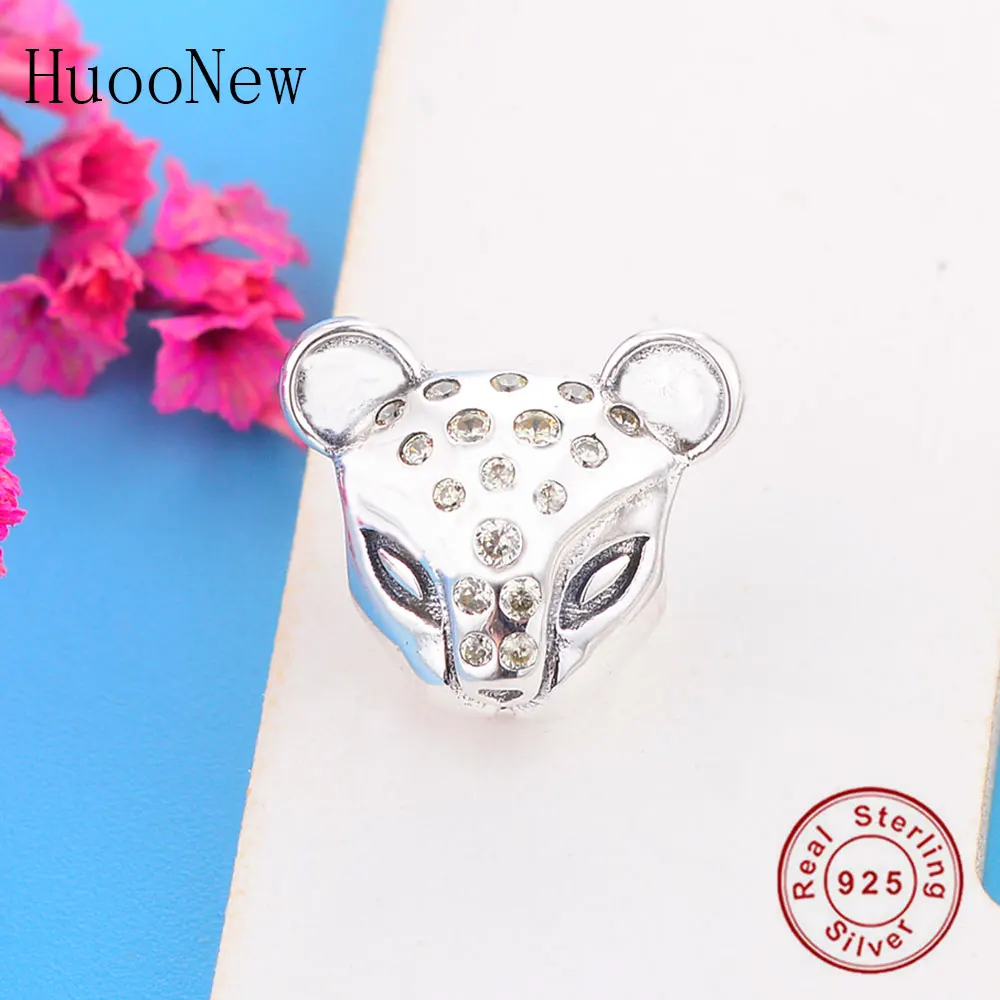 Подходящий оригинальный фирменный браслет-Шарм Pulsera 925 пробы Серебряное животное