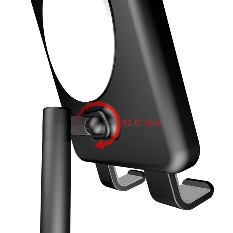 

2 in 1 LED mobile phone holder fill lights for Photo Video Live Shoot Lighting USB 5V Bracket LED fill lamp For All Cell Phones