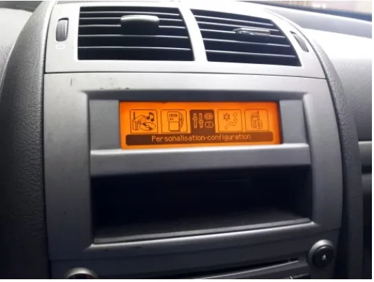 $59.49 Original factory Support USB Dual-zone air Bluetooth Display yellow monitor 12 pin for Peugeot 307 407 408 citroen C4 C5 screen