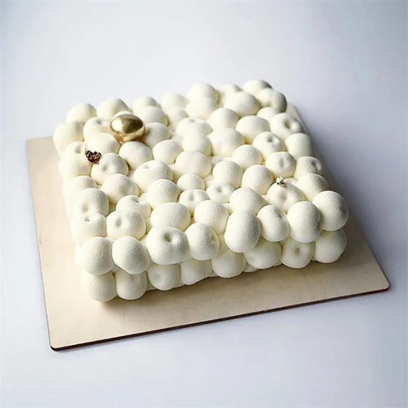 Силиконовая 3D форма вишни для торта поддон выпечки шоколадного Мусса