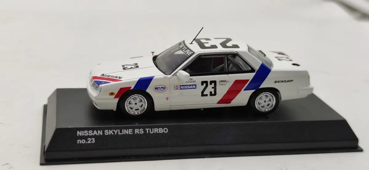 Kyo sho 1:43 NISSAN SKYLINE RS TURBO NO23 Alloy model car Metal toys for childen kids diecast gift | Игрушки и хобби