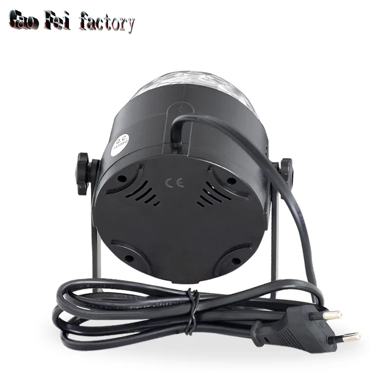 Вечерние огни чешское стекло диско шар 7 цветов светодиодный стробоскоп звуковая