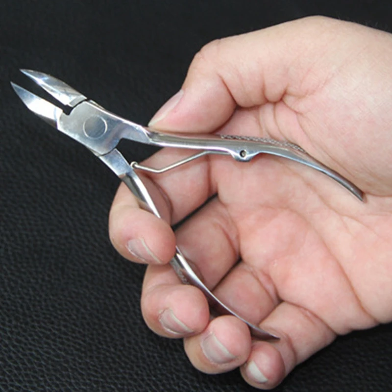 

2Pcs/Set Toenail Corrector Ingrown Foot Care Tool Toe Nail Correction Nippers Clipper Cutters Dead Skin Dirt Remover + Paronychi