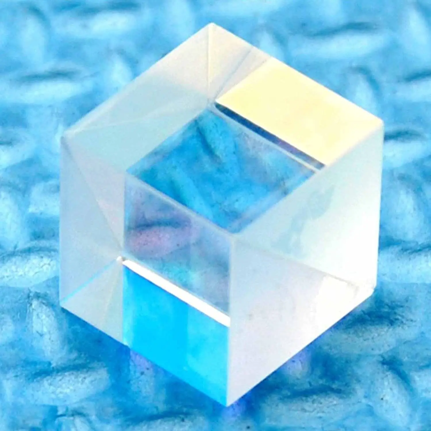 

630nm-660nm PBS Polarized Beam Separation Mirror 10x10X10mm Polarizing Beam Splitter