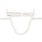 Измеритель износа велосипедной цепи, линейка из нержавеющей стали для измерения измерительной цепи, 130 мм, инструменты для ремонта велосипеда, запчасти, аксессуары для велоспорта