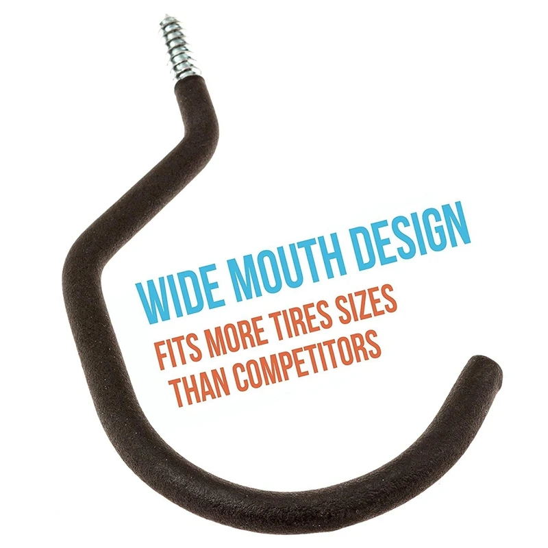 6 шт./компл. крючки для хранения велосипедов сверхмощная настенная вешалка