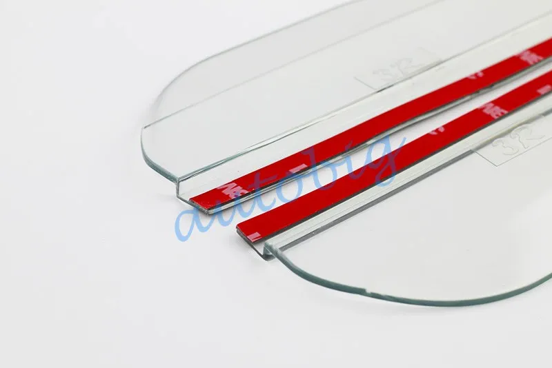 Универсальные боковые зеркальные Навесы козырек Lucent/Прозрачные заднего вида с