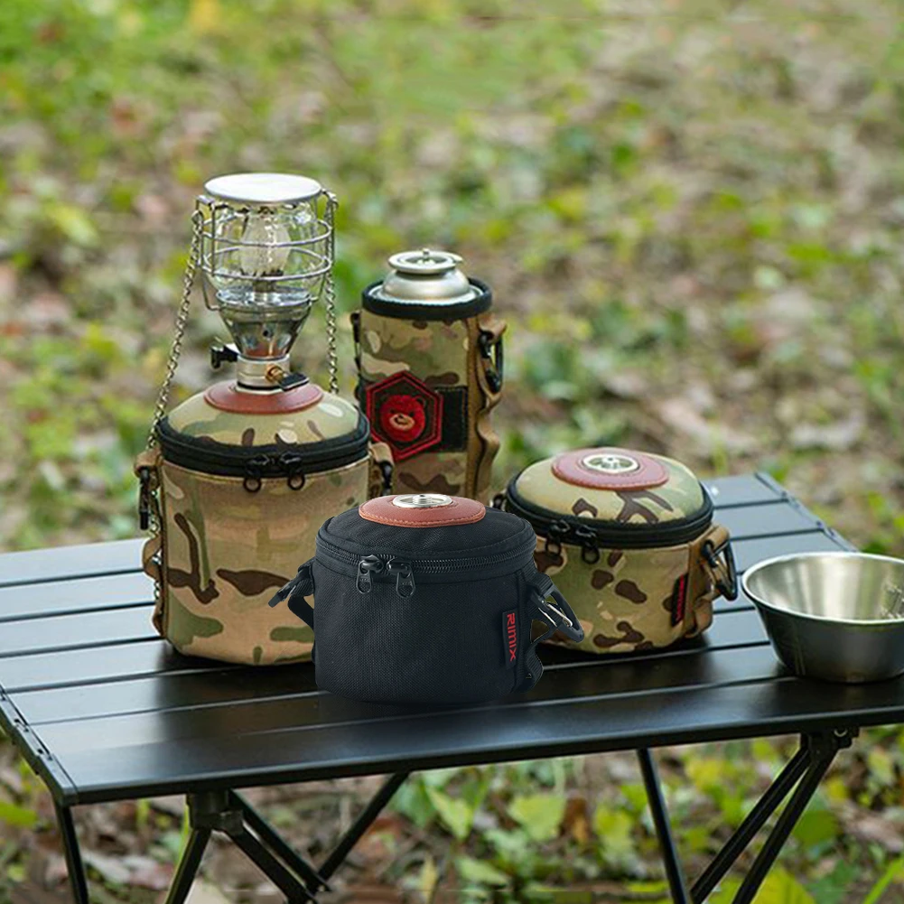 

Outdoor Gas Tank Case Gasoline Canister Protective Covers Camo Cylinder Tank Storage Bag Multifunctional Camping Picnic Tool