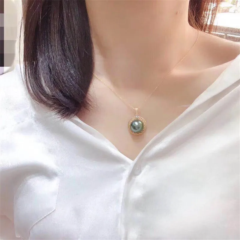 

Jewelry Handwork Pendant Base S925 Sterling Silver Pearl Pendant Accessories And Parts Findings Jewelry For DIY Fittings Women