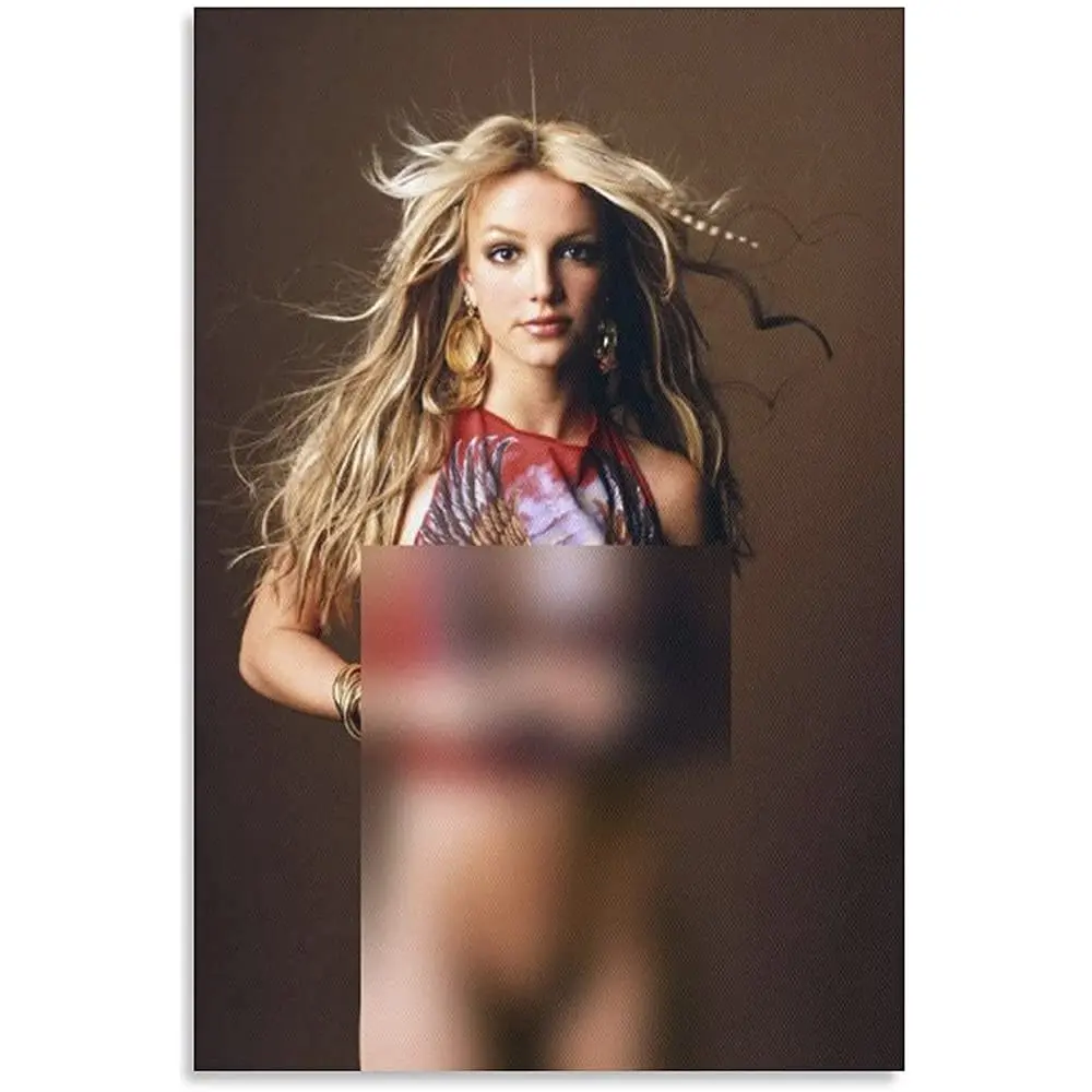 

NANXIANG Britney Jean Spears Sexy Posters Art Sexy Nude Poster Wall Art Picture Painting Poster Canvas Print Posters Artworks