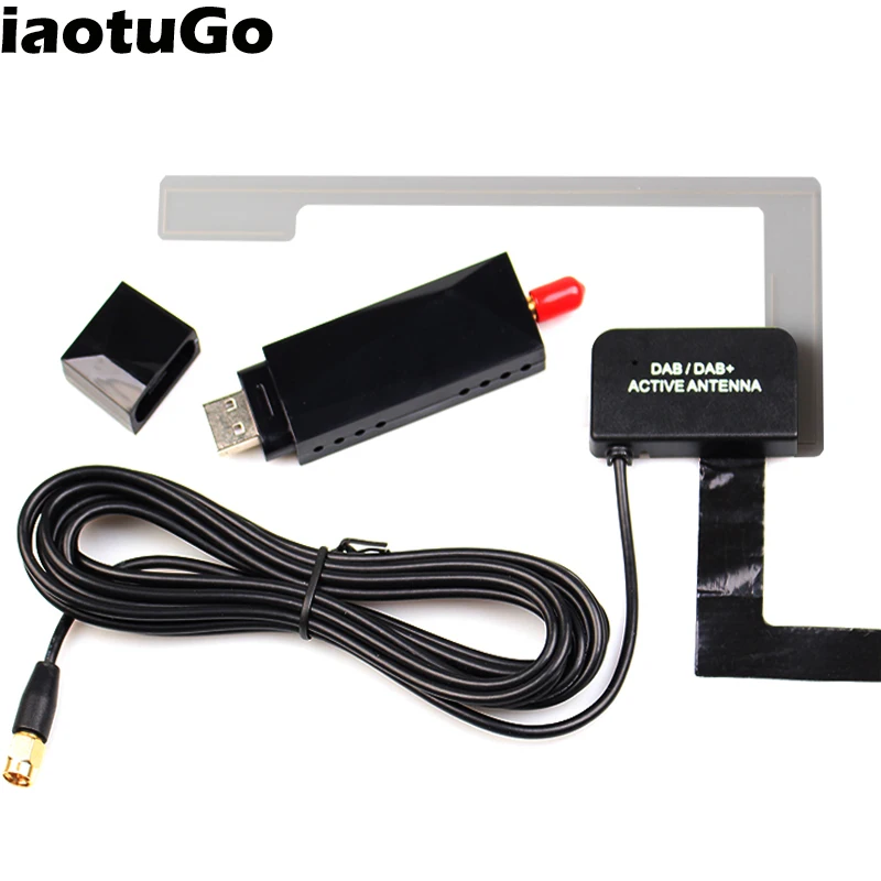 Автомобильная DAB антенна автомобильный Радио тюнер приемник для Android DVD + антенный