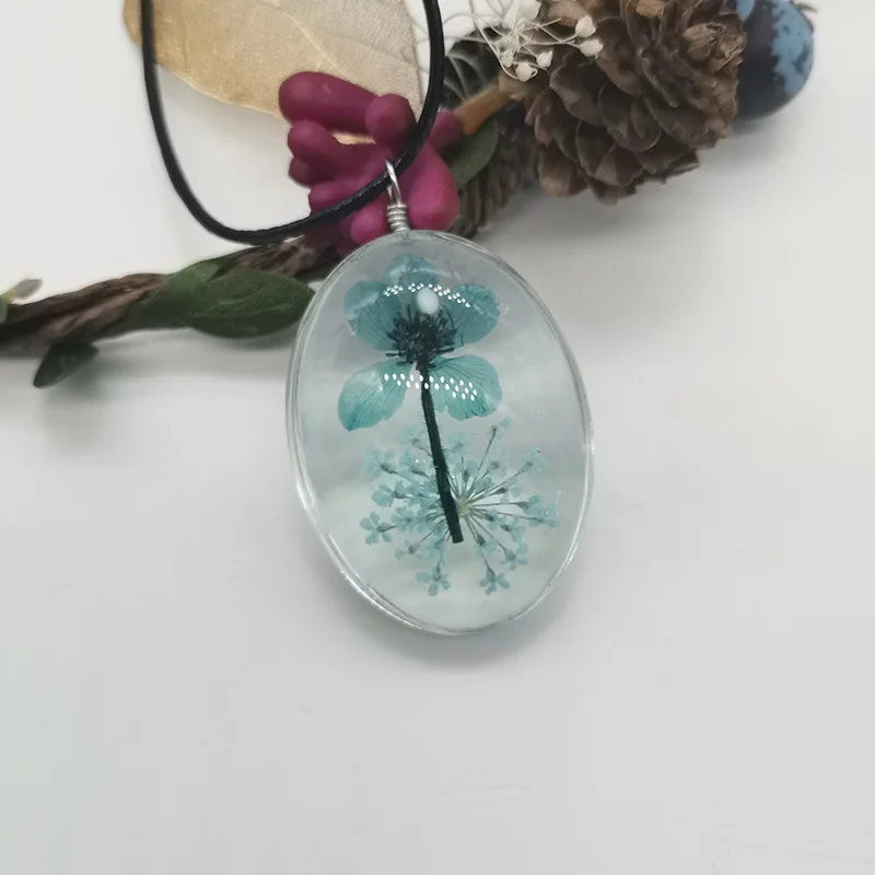 Женская Длинная цепочка для свитера свежее искусство подвеска ручной работы