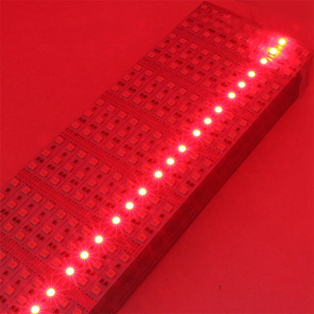 SZYOUMY 5050 светодиодсветодиодный жесткая полоса RGB Алюминиевая СВЕТОДИОДНАЯ