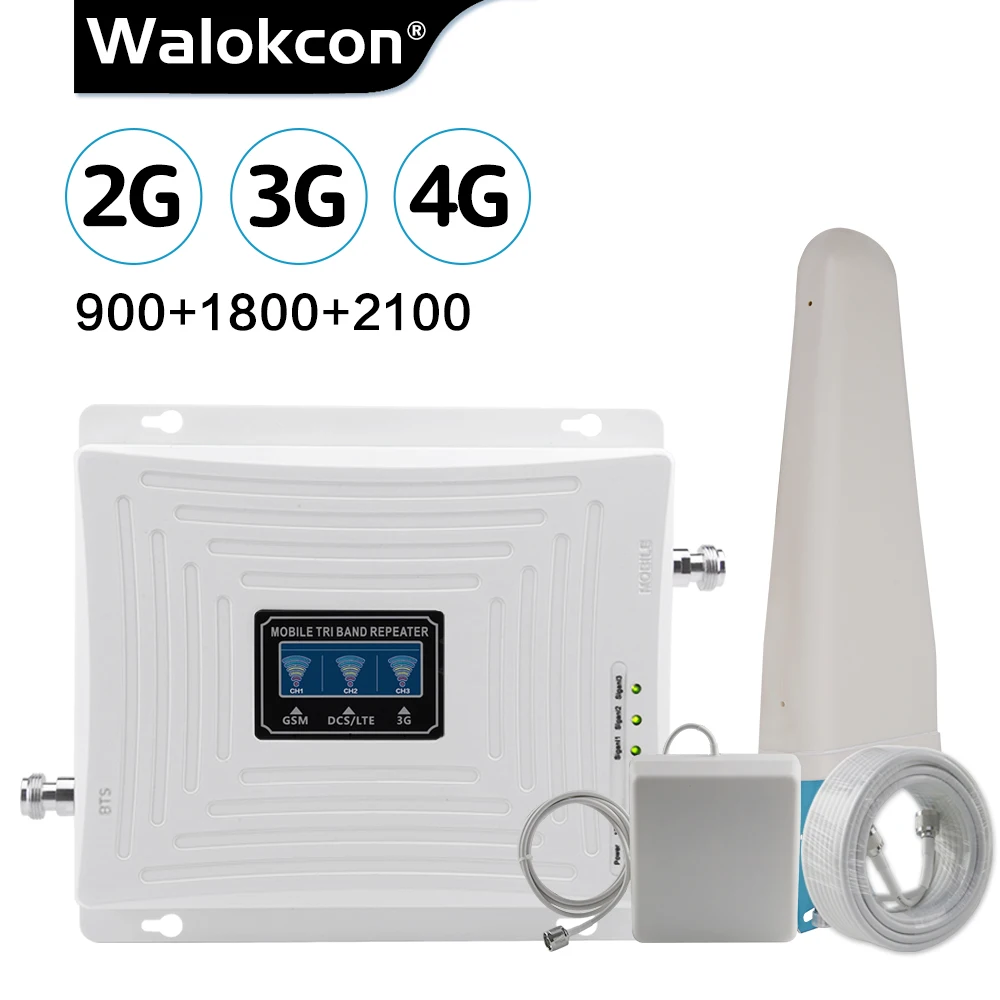 Усилитель сотового сигнала Саудовская Аравия GSM 900 DCS 1800 WCDMA 2100 МГц ретранслятор 2g