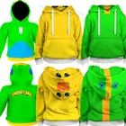 Детская толстовка с капюшоном и длинным рукавом, для мальчиков и девочек