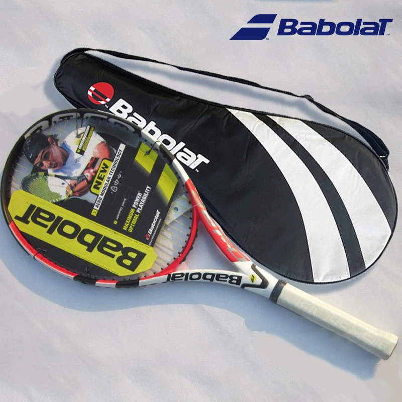 

2021, Профессиональная теннисная ракетка BABOLAT Pure Strike, Спортивная ракетка из углеродного волокна-40